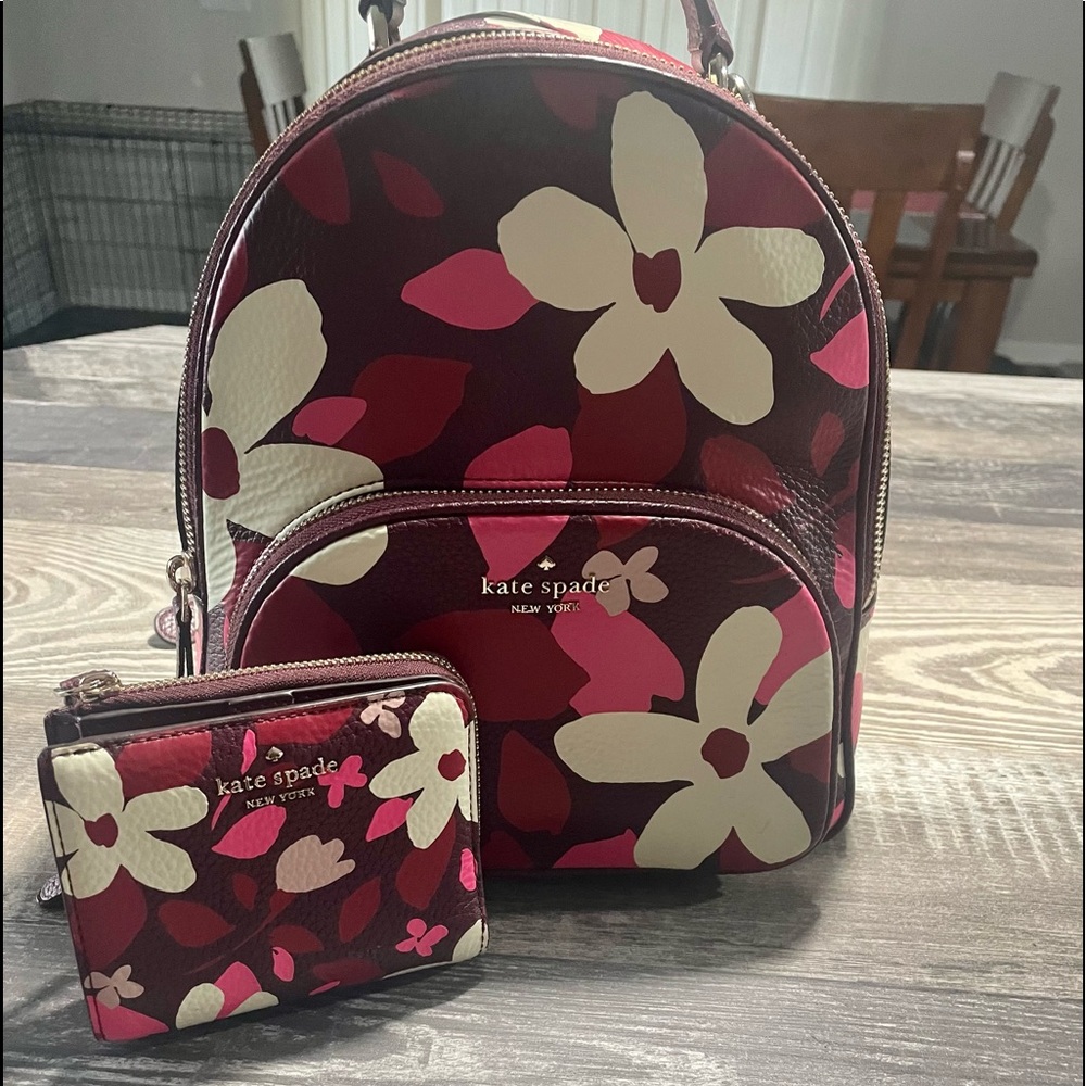 Kate Spade Backpack and Wallet set